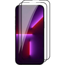 [2 Adet] Iphone 15 Pro Max Uyumlu Ekran Koruyucu Hd Tam Kaplayan 5d Ful Koruma