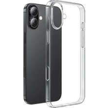 Noppax Iphone 16  Şeffaf Sararmaz Telefon Kılıfı  Kapak Full Koruma iphone 16