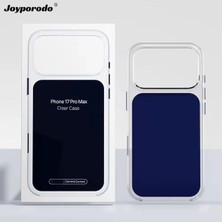 Iphone 17 Pro Uyumlu Animasyonlu Magsafeli Arkası Mavi Premium Kılıf