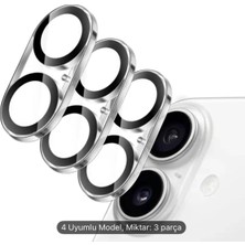 Iphone 17 Tam Kapatan Kaliteli Kamera Koruyucu 9h Ultra Hd Kamera Lens ve Yüzey Koruma