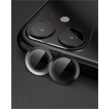 Ucuzmi Iphone 11/12/12MINI Uyumlu Kamera Koruyucu Renk:siyah Çerçeveli