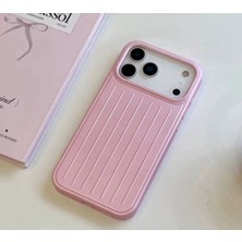 Iphone 17 Uyumlu Rimowa Çizgili Premium Kılıf Arka Kapak Çizgili