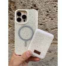 Iphone 16 Pro Max Taşlı Diamond Kartlıklı Cüzdanlı Premium Kılıf Arka Kapak Taşlı