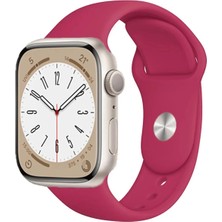Apple Watch 2 3 4 5 6 7 8 S 38 40 41MM A Kalite Kordon Kayış Bileklik Klasik Kaliteli Silikon Kordon