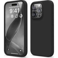iPhone 13 Pro Max Premium Silikon Kılıf Leke Tutmaz Içi Süet Silinebilir Kamera Yükseltili Kapak