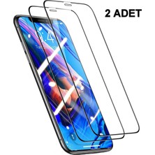 [2 Adet] Iphone 11 & Iphone Xr Uyumlu Hd Tam Kaplayan Ekran Koruyucu Temperli Cam 3D Tam Koruma