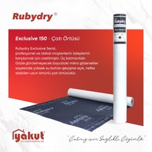 Rubydry Exclusive 150GRAM (75M2) Buhar Dengeleyici Nem Bariyeri Çatı ve Cephe Örtüsü
