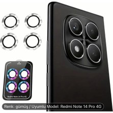 Xiaomi Redmi Note 14 Pro 4g Safir Premium Kalite Kamera Koruyucu Lens
