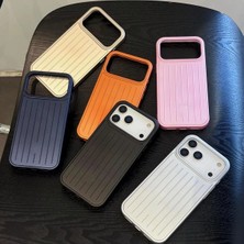 Iphone 17 Pro Max Uyumlu Rimowa Çizgili Premium Kılıf Arka Kapak Çizgili