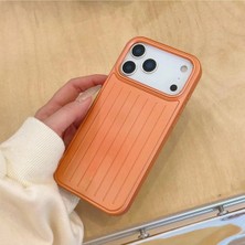 Iphone 17 Pro Uyumlu Rimowa Çizgili Premium Kılıf Arka Kapak Çizgili