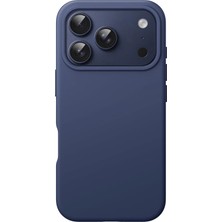 Iphone 17 Pro Uyumlu Silikon Kılıf Leke Tutmaz Içi Süet Silinebilir Kapak