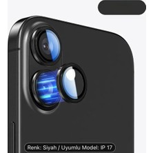 Iphone 17 Safir Kamera Koruyucu Lens Takma Çıkartma Aparatlı Premium
