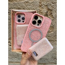 Iphone 16 Pro Taşlı Diamond Kartlıklı Cüzdanlı Premium Kılıf Arka Kapak Taşlı