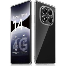 Xiaomi Redmi Note 14 Pro Şeffaf Sert Sararmaz Arka Kapak Kılıf