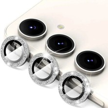 Samsung Galaxy S25 Uyumlu Taşlı Lens Kamera Koruyucu