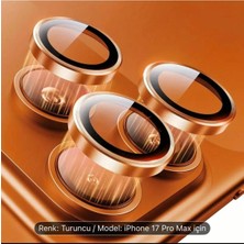 Noppax Iphone 17 Pro Safir Kamera Koruyucu Lens Takma Çıkartma Aparatlı Premium