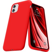 Noppax Iphone 11 Uyumlu Silikon Kılıf Leke Tutmaz Içi Süet Silinebilir Kapak