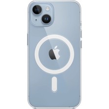 Iphone 14 Için Magsafe Özellikli Şeffaf Kılıf