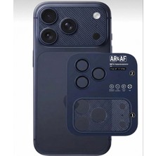 17 Pro Max Uyumlu Karbon Tam Kaplama + Safir Kamera Koruyucu (2 Adet)
