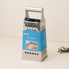 Royaleks 8 Inç Çelik Metal Saplı Rende