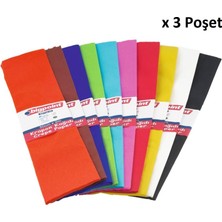 Bigpoint Krapon Kağıdı Karışık 10 Renk x 3 Poşet