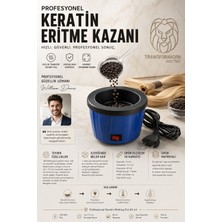 Transformacion Profesyonel Granül Keratin Eritme Kazanı Boncuk ve Çubuk Keratin Isıtıcı Ptc Seramik Ocak 60 ml Kapasiteli 720565
