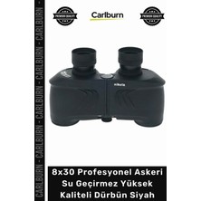 Carlburn #dürbün Fmc Optik Kompakt 8X30 Profesyonel Askeri Su Geçirmez Yüksek Kaliteli Dürbün Siyah