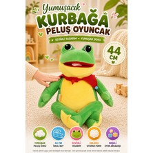 Open City Kurbağa Peluş Oyuncak 44CM Oturan Model Yumuşak Dokulu Sevimli Çocuk Odası Oyuncağı ve Oyun Arkadaşı
