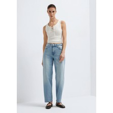 Mavi Leila Premium Blue Gölgeli Açık Mavi Jean Pantolon 1010600-A1573