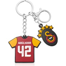 Galatasaray Abdülkerim Bardakcı Charm Arma Silikon Anahtarlık - Lisanslı Orijinal