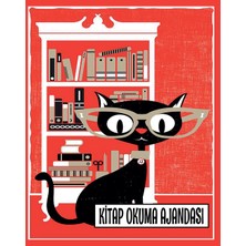 Fa Yayınları Kitap Okuma Ajandası - Gözlüklü Kedi