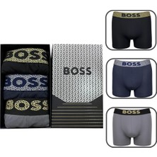 Hugo Boss Erkek 3'lü Boxer Set