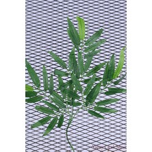 Yapay Çiçek Sitesi Yapay Islak Dokulu Iri Bambu Dalı 70 cm 12 Adet Yeşil