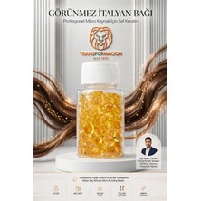 Transformacion Profesyonel Italyan Keratin Kaynak Granülü Damla Keratin Şeffaf Sarı 50 gr 400 Adet Mikro Kaynak Yapıştırıcı Boncuk 723597