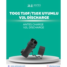 Antes Charge V2L Discharge Togg T10F/T10X Uyumlu (Solo)