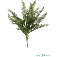 Yapay Çiçek Sitesi Yapay Boston Sürgün Eğrelti Otu 44 cm Yeşil