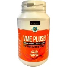 Pharmax Vme Plus Köpek Multivitamin 50 Tablet (Gelişmiş Günlük Vitamin, Mineral & Amino Asit Kompleksi)