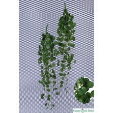 Yapay Çiçek Sitesi Yapay Dichondra Sarkıt Sarmaşığı - 2 Adet - 90CM - Yeşil