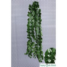 Yapay Çiçek Sitesi Yapay Sık Yapraklı Philodendron Ip Sarmaşığı 210 cm - 12 Adet