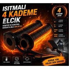 Vogs Isıtmalı Elcik Takımı Isıtmalı 4 Kademeli Honda Cbf 150, Pcx, Dıo, Alpha, Spacy, Actıva S 125, SK125 CG50