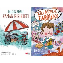 Can Yayınları Zaman Bisikleti 1 (Bilgin Adalı) ve Tatlı Rüyalar Fabrikası
