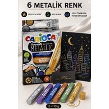 The Monarch Co Metalik Stick Poster Boyası - Su ve Fırça Gerektirmeyen Yüksek Örtücü Boya