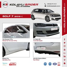 Drs Tuning Golf 7 Ön Tampon Altı (Dil Mod) Fiber 2013 ve Sonrası