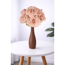 Yapay Çiçek Sitesi Yapay Iri Kafalı Gerbera Buketi 6lı Somon