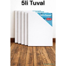 Yapay Çiçek Sitesi Standart Tuval 25X35 3lü