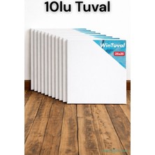 Yapay Çiçek Sitesi Standart Tuval 25X25 10LU