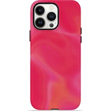 Piyasa Sepeti iPhone 13 Pro Vorian Çift Katmanlı Kılıf Hot Pink Melt