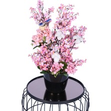 Yapay Çiçek Sitesi Pamuklu Yapay Sakura Japon Tanzimi 50 cm