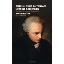 Pinhan Yayıncılık Güzel ve Yüce Duyguları Üzerine Gözlemler