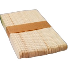 Omeyva Dil Çubuğu Dondurma Çubuğu Ahşap Maket Çubukları 2 x 15 Cm. - 500 Adet